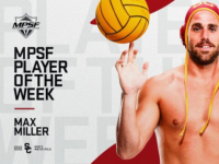 南加州大学的马克斯·米勒荣获 MPSF 男子水球本周最佳运动员荣誉